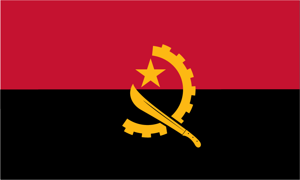 Angola Flag Pictures
