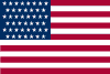 45-Star Historic U.S. Printable Flag Picture