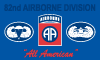 82nd Airborne Printable Flag Picture