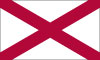 Alabama Printable Flag Picture