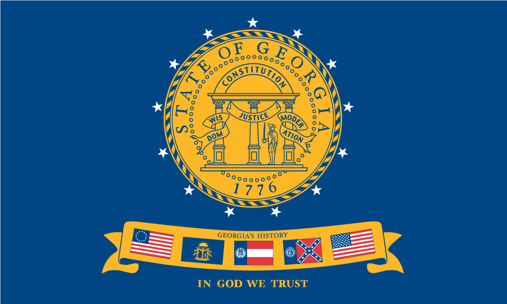 Georgia USA Flag Pictures