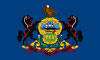 Pennsylvania USA Printable Flag Picture