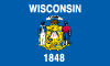 Wisconsin USA Printable Flag Picture